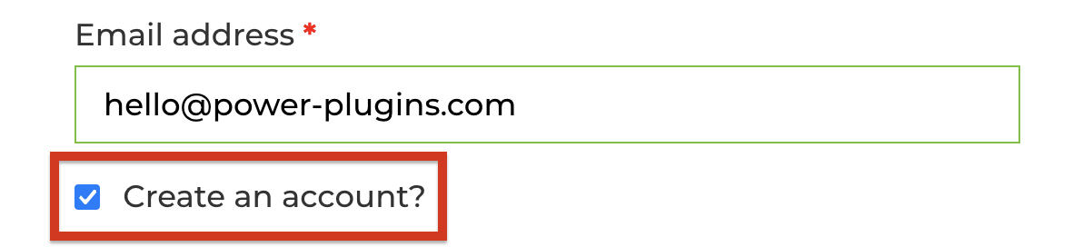 Remember to check the box.